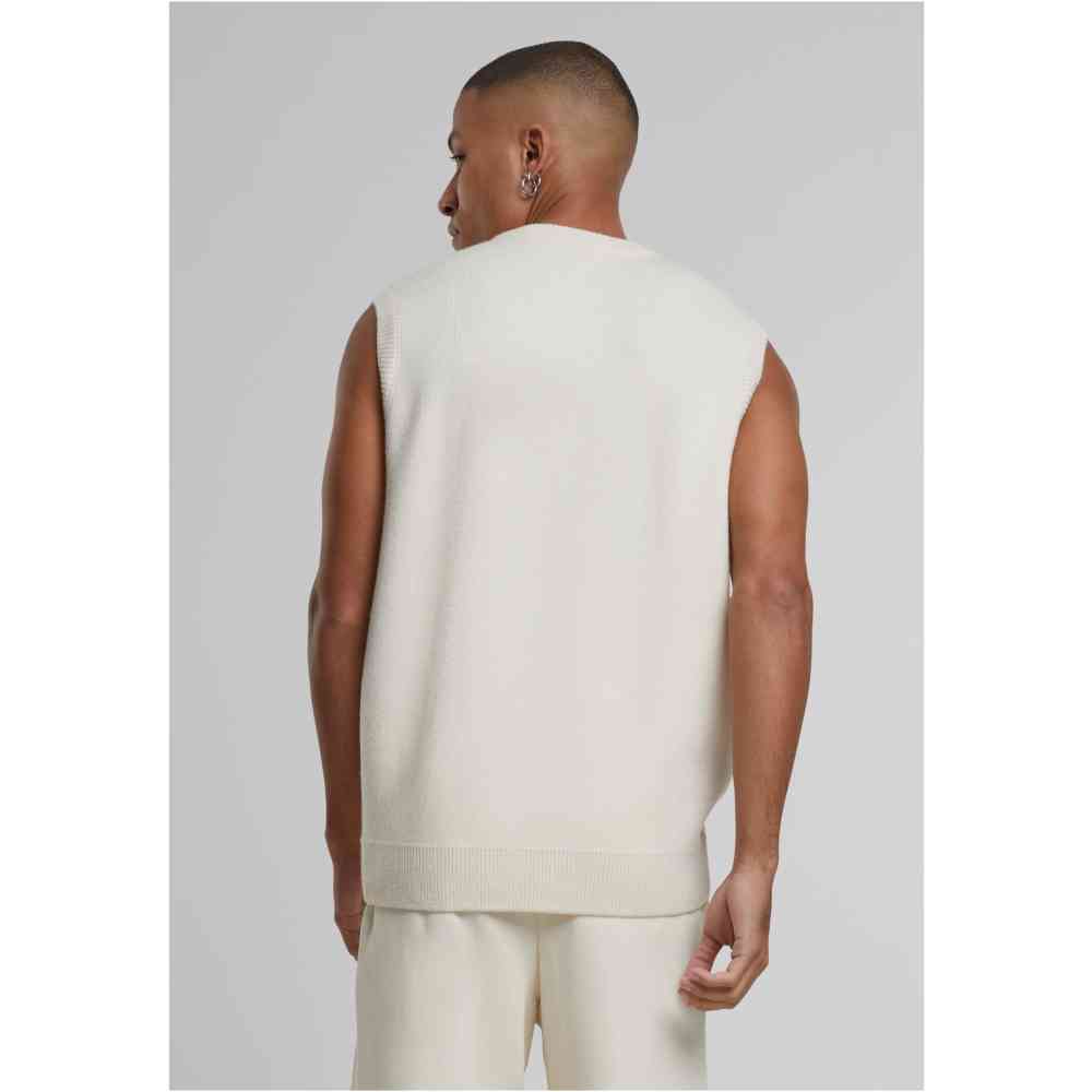 Urban Classics - Knitted Waistcoat - Cream